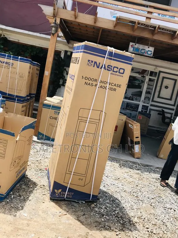 Display Nas-Fl400-1dr Nasco Glass Singledoor Fridge · Photo 1