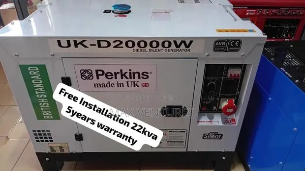 Original Perkins 22kVA Generator for Homes Businesses 22kva · Photo 1