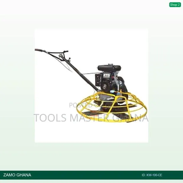 Power Trowel Size 100 Helicopter With Engine Kw-100 + B-Ey - Kw-100-Ce · Photo 1