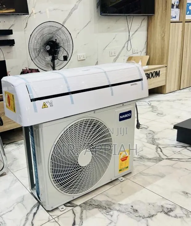 Super Authentic Nasco 2.5hp Dual Inverter Ac(White)Remote · Photo 1
