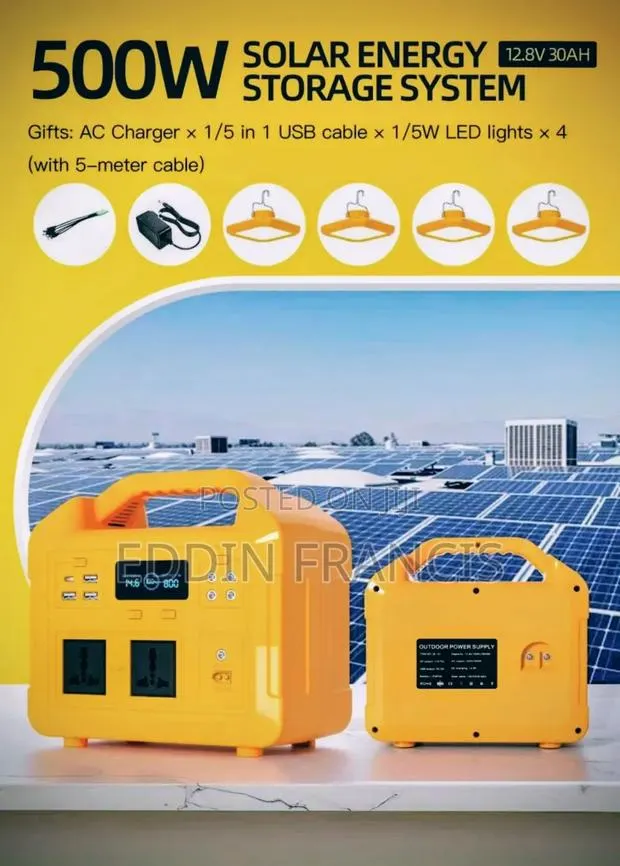 500 Watt Solar Energy System With Panel · Photo 1