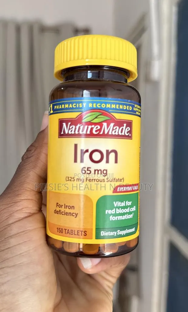 Nature Made Iron 65 Mg Tablets (325 Mg Ferrous Sulfate) 150 Tablets · Photo 1