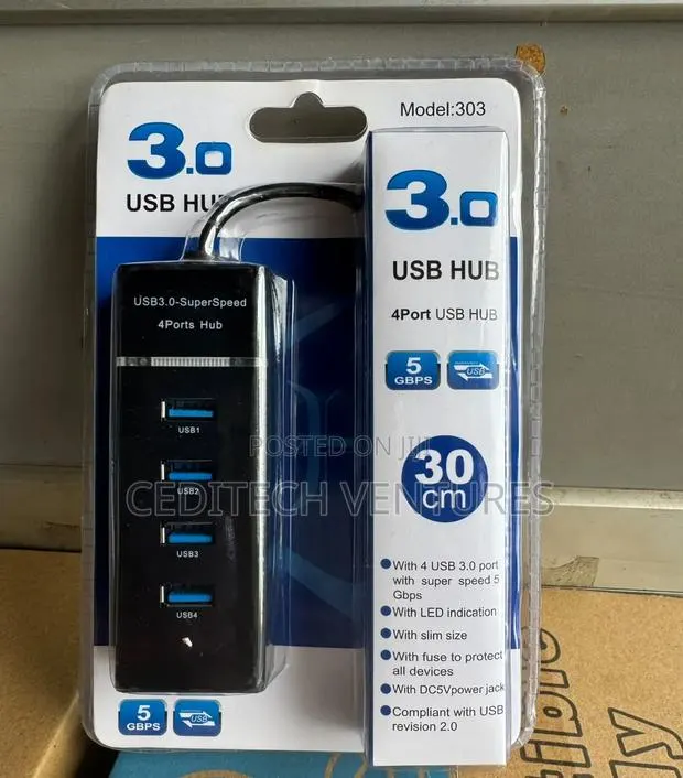 USB 3.0 Hub 4 Ports · Photo 1