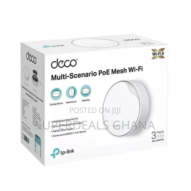 Tp-link Deco X50-poe 3-pack Deco Ax3000 · Photo 1