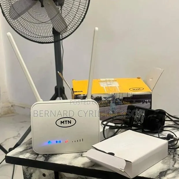 MTN 4g Turbonet Router Supports Every Network Plus Power Bank · Photo 1