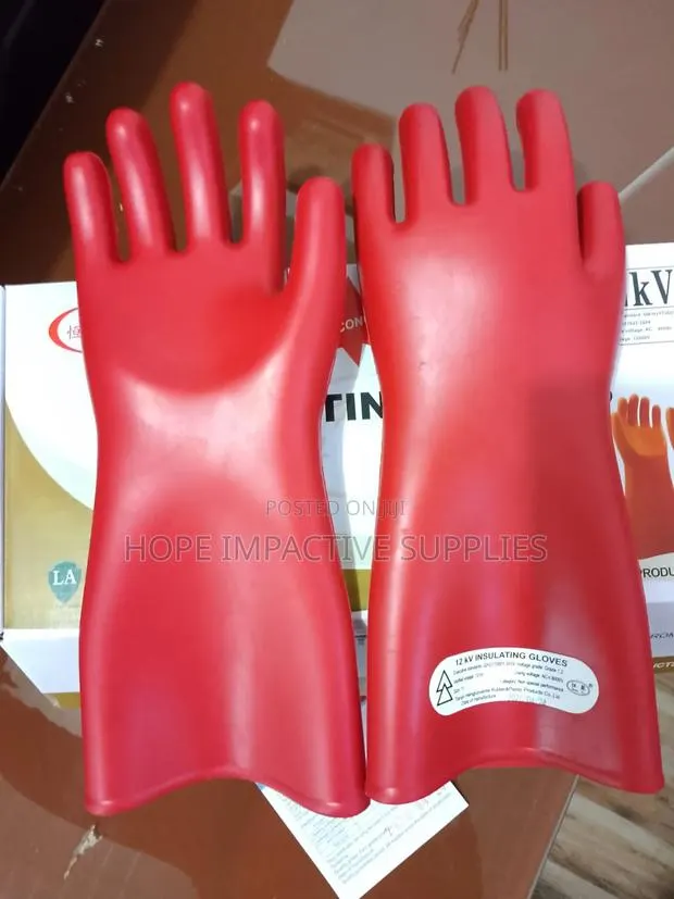 Electric Gloves<> 12KV. · Photo 2