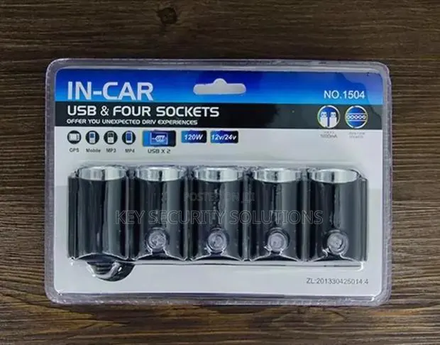 Electronic 4 Pot Usb Charger Socket · Photo 1