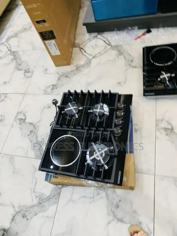 Brabd New 3-1 Stove Built in Kenwood Gas Electric Black · Photo 1