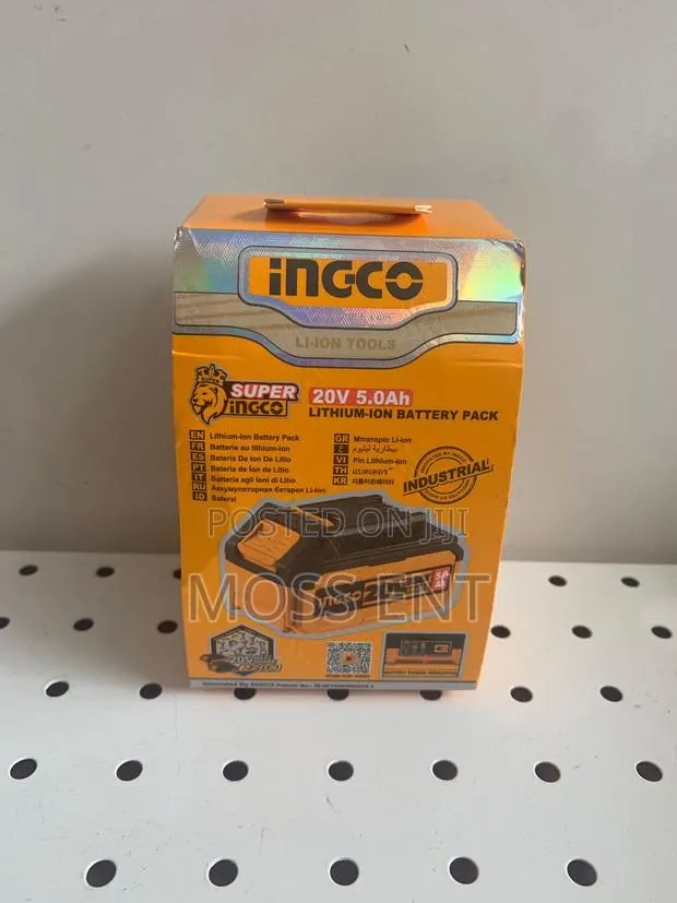 Ingco Battery 20v 5ah - C12 - Fbli20031 · Photo 1