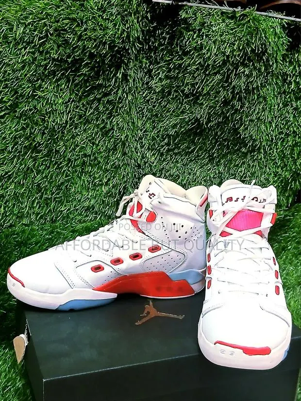 Air Jordan 6-17-23 'White Fire Red' - Clean Condition · Photo 1