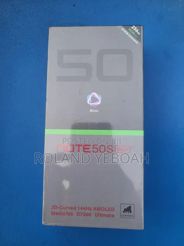 New Infinix Note 50s 256 GB Black · Photo 1