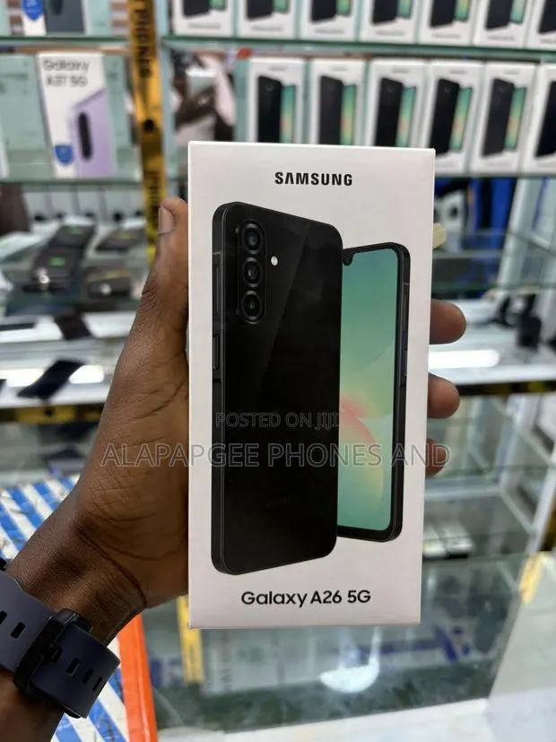 New Samsung Galaxy A26 256 GB Black · Photo 1