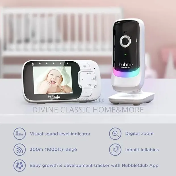 Hubble Connected Nursery View Glow · Photo 3