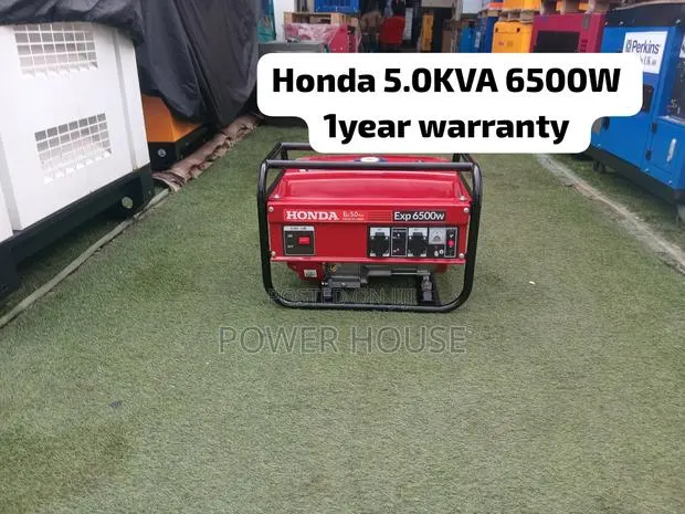 Honda 6500W Heavy Duty Genset – Reliable, Durable & Ready to Handle · Photo 1