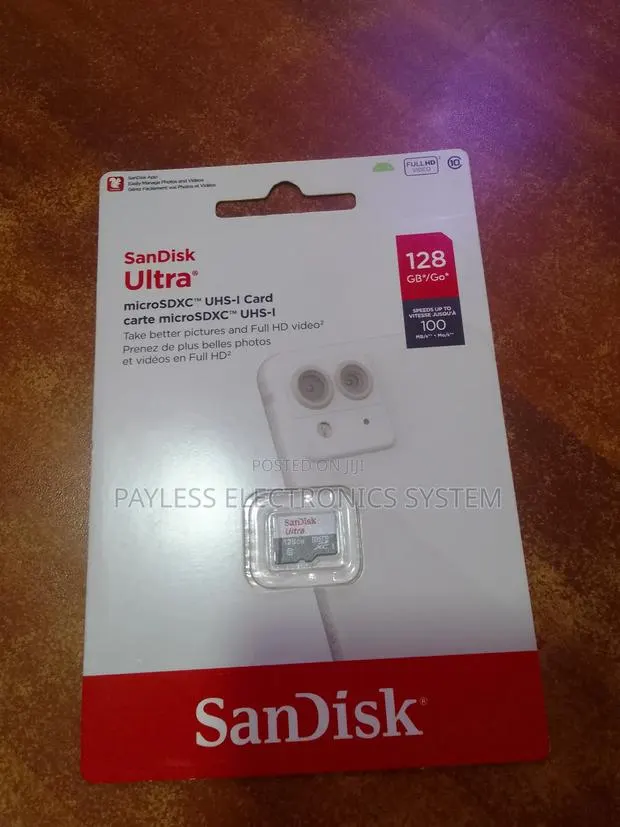 Sandisk 128gb Ultra Micro Memory Card · Photo 1
