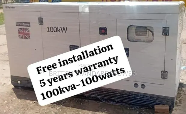 Heavy Industrial 100kva Silent Diesel Generator · Photo 1