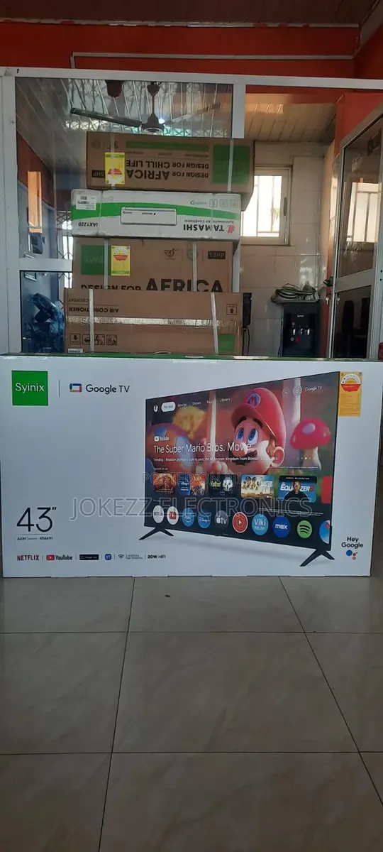 Syinix 43" Smart Google TV · Photo 1