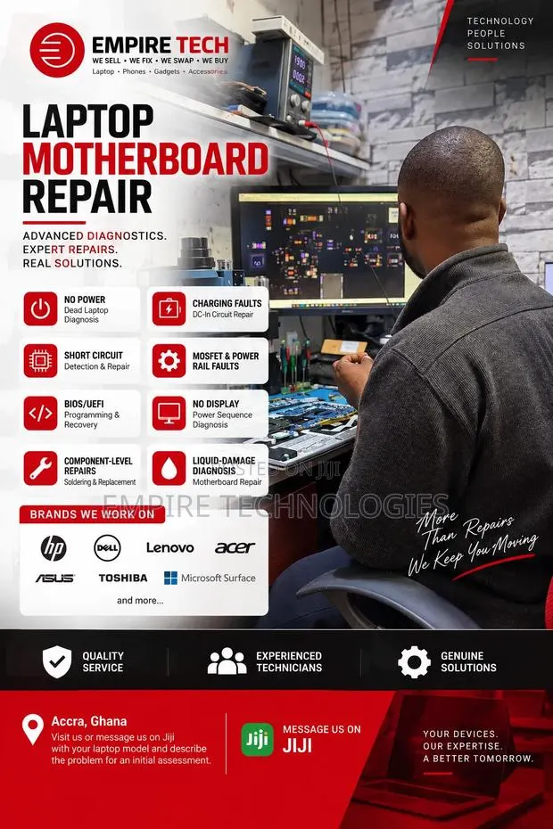 Laptop Motherboard Repair Advanced Diagnostics · Photo 1