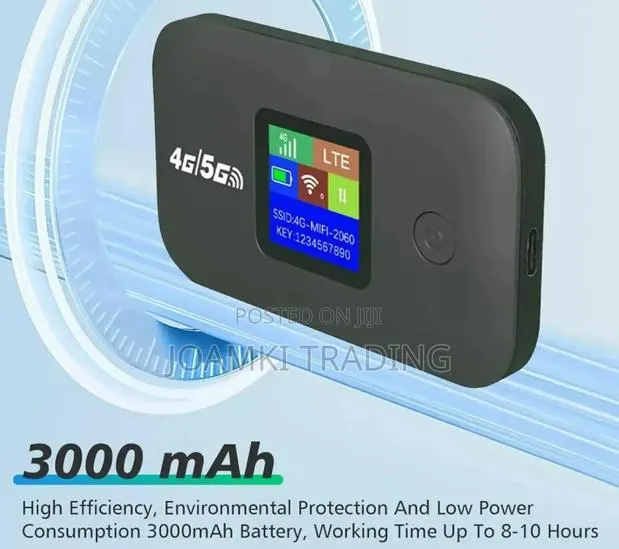 4g Mifi, Pocket Wifi, Router, 3000mah Battery Capacity · Photo 1