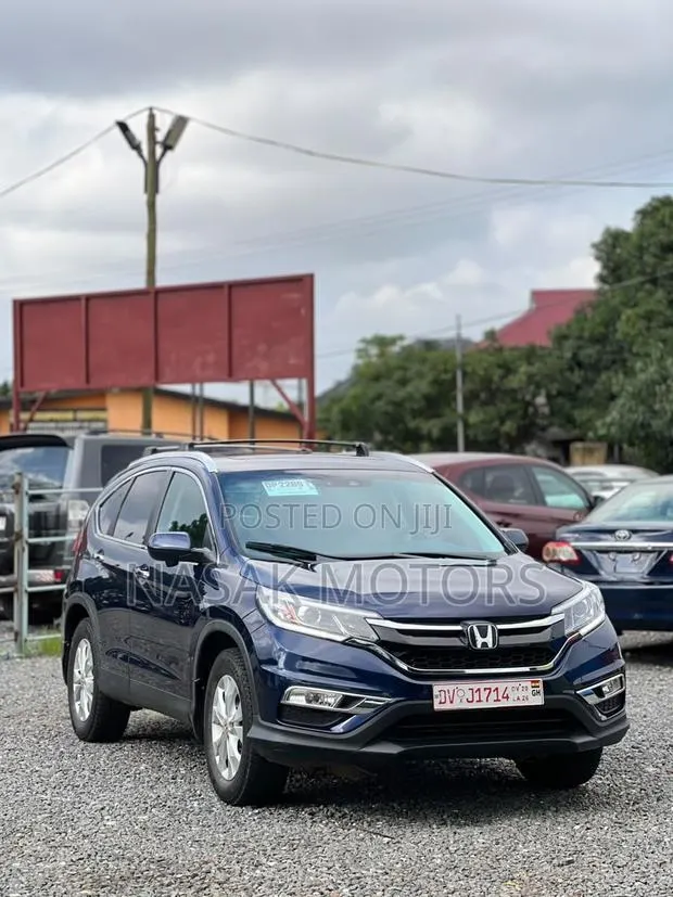 Honda CR-V Touring 4dr SUV AWD (2.4L 4cyl CVT) 2016 Blue · Photo 1