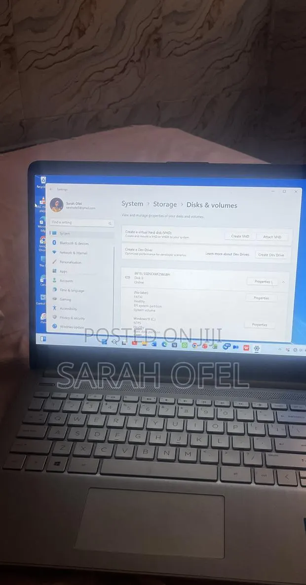Laptop HP 14-dq2031tg 4GB Intel Core i3 SSD 256GB · Photo 1