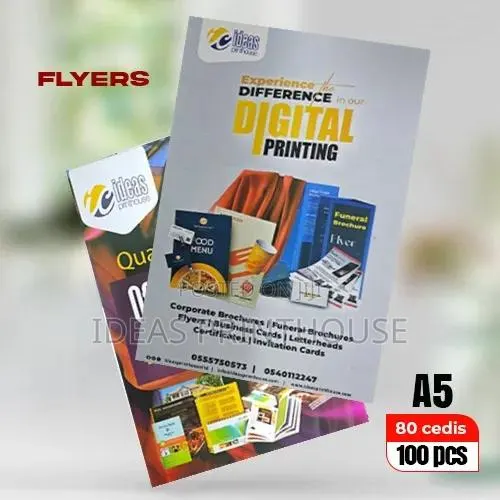 Printing of A5 Flyer · Photo 1