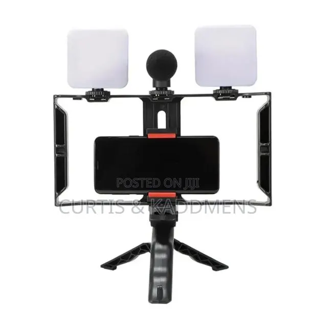 Ay-49x Video Makin, Vlogging Kit, Complete Set for Phones. · Photo 1