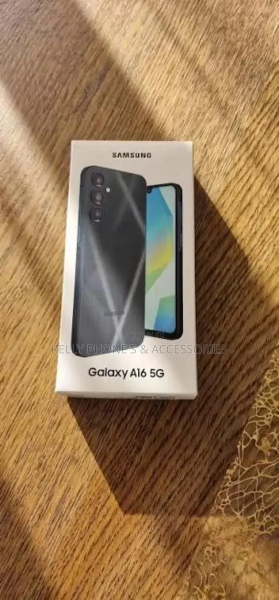 New Samsung Galaxy A16 5G 256 GB Black · Photo 1