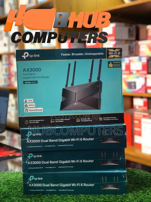 TP-Link Archer AX53 AX3000 Dual Band Gigabit Wi-Fi 6 Router · Photo 1