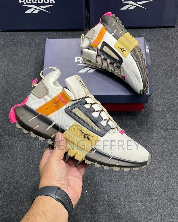 Original Reebok Zig Kinetica Edge Alabaster Multicolored · Photo 1