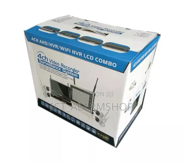 CCTV Ip Camera Kit + NVR Monitor · Photo 1