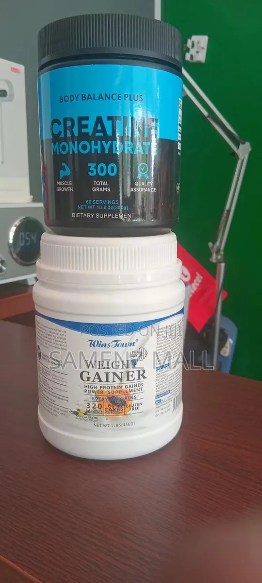 Weight Gainer and Creatine Monohydrate · Photo 1