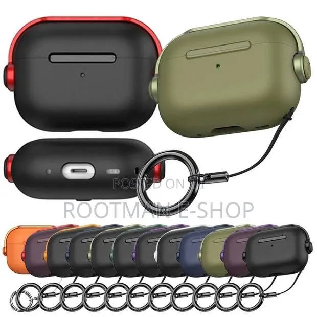 Airpods Pro 3 Musicboy Tpu Earphone Protective Cover With Lanyard Clip · Photo 1
