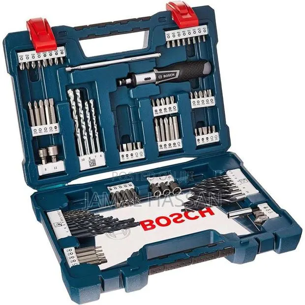 Bosch 91pc V-blue Line Titanium Set (Drilling & Screwdriver Bit) · Photo 1
