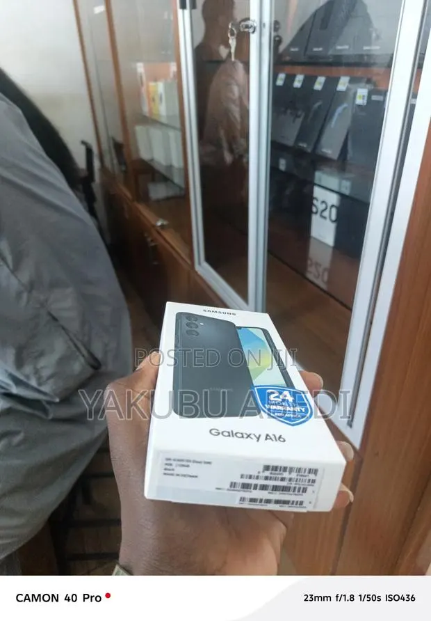 New Samsung Galaxy A16 128 GB Black · Photo 1