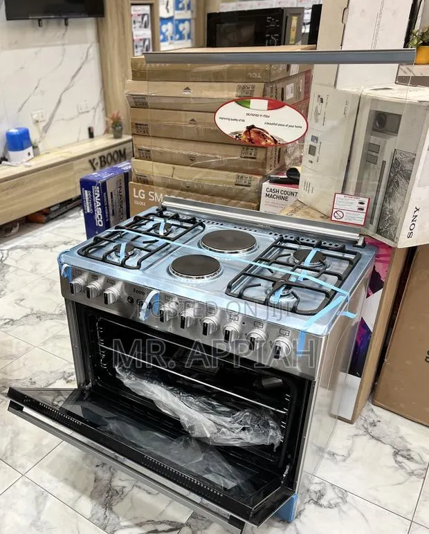 Classic Ferre 4 Gas With 2 Electric With Oven(Auto Rotisserie) Gray · Photo 1