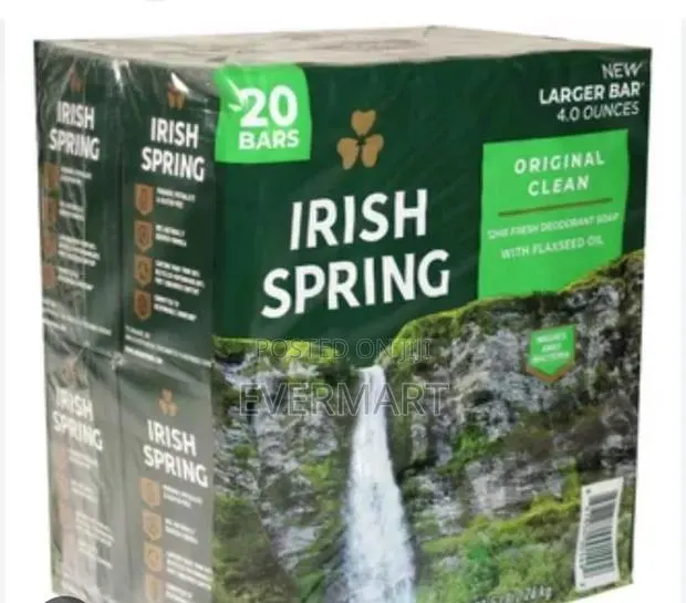 Irish Spring Original Clean Bar Soap · Photo 1
