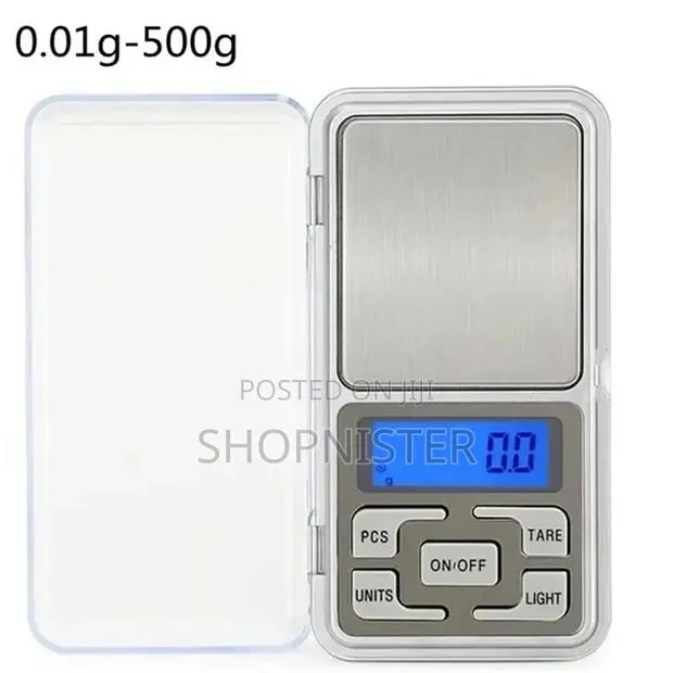 Digital Pocket Mini Scale Bathroom 0.1g 500g · Photo 1