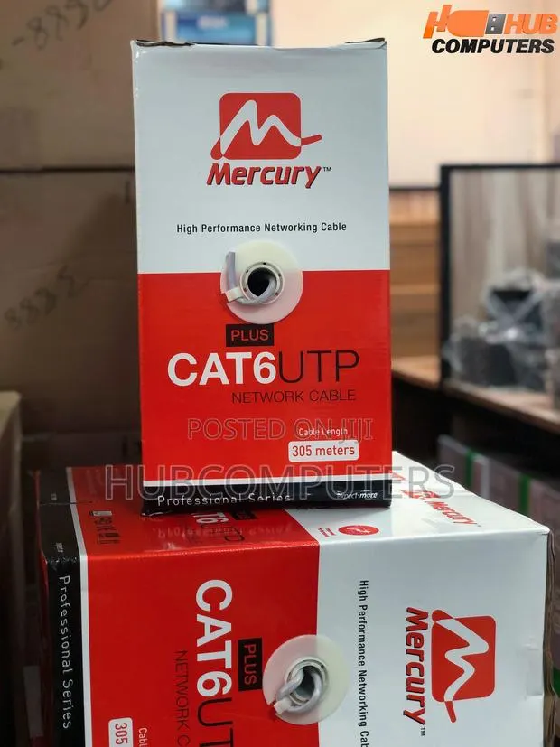 Mercury Cat6 Utp Lan Cable 305m · Photo 1