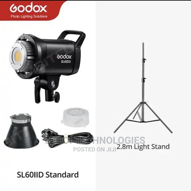 Upgraded Sl60iid Video Light With Stand · Photo 1