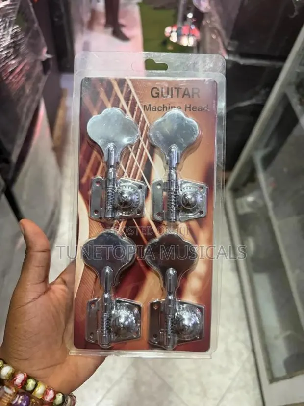 Open-Gear Bass Guitar Tuning Pegs (Machine Heads or Tuning Keys) · Photo 1