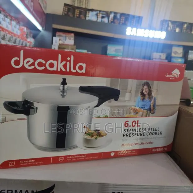Decakila's Stainless Steel Pressure Cooker · Photo 1