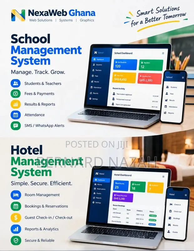 School Management System and Hotel Management System · Photo 1