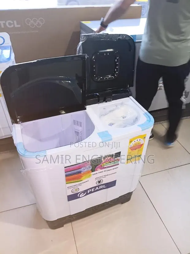 Pearl 7kg Twin Tub Semi-Automatic Washing Machine (PWM-703TT-2B) · Photo 1