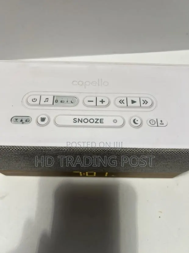 Capello Ci320 Simple Stack Bluetooth Speaker and Alarm Clock. · Photo 3