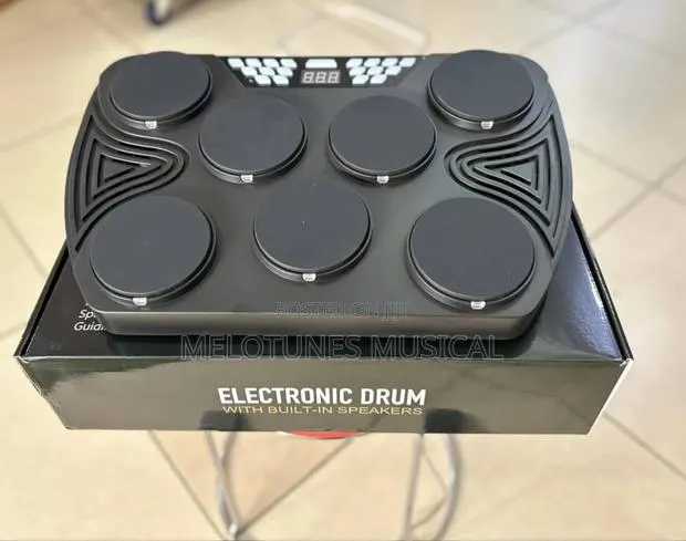 Yamaha Smart Portable Electronic Drum Kit With Sticks · Photo 1
