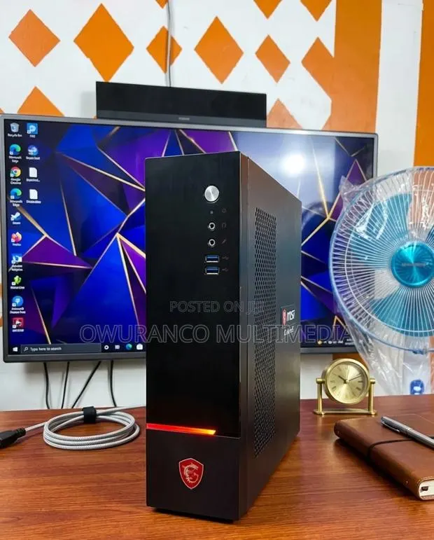 Desktop Computer MSI Gaming 24GE 2QE 4K 8GB Nvidia SSD 256GB · Photo 1