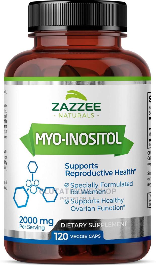 Zazzee Naturals Myo-Inositol + D-Chiro + Vitex · Photo 3