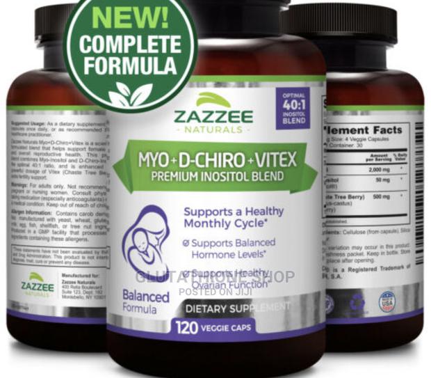 Zazzee Naturals Myo-Inositol + D-Chiro + Vitex · Photo 2