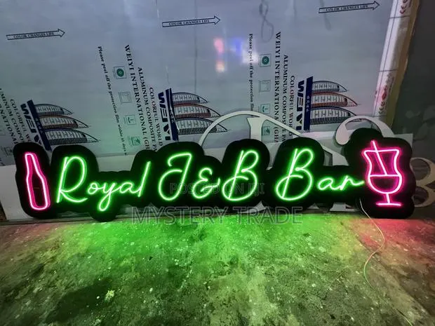 Royal J B Neon Outdoor Signage · Photo 1